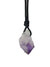 ROUGH AMETHYST POINT PENDANT NECKLACE-The Sunny Corner